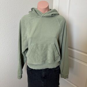 Aerie Green Comfy Hoodie Sz S